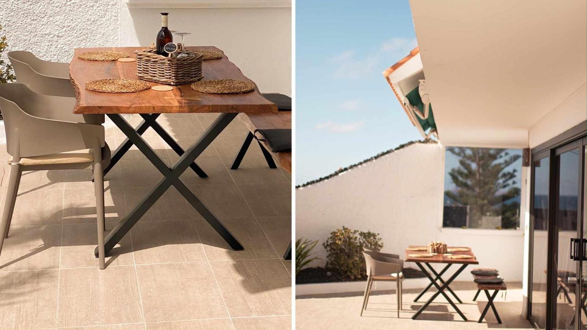 Bungalow Allende Famara Con Piscina Privada Y Ac Exteriör bild